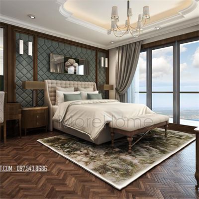 Thiết kế phòng ngủ Penthouse Imperia - Anh Tùng