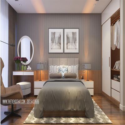 Thiết kế phòng ngủ chung cư mandarin - Anh Tuấn Anh
