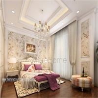 Thiết kế phòng ngủ biệt thự tân cổ điển Quảng Ninh - Chị Bình