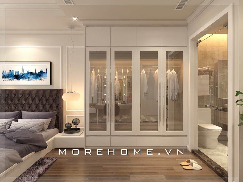 Tuyển chọn các mẫu tủ quần áo hiện đại đẹp, sang trọng